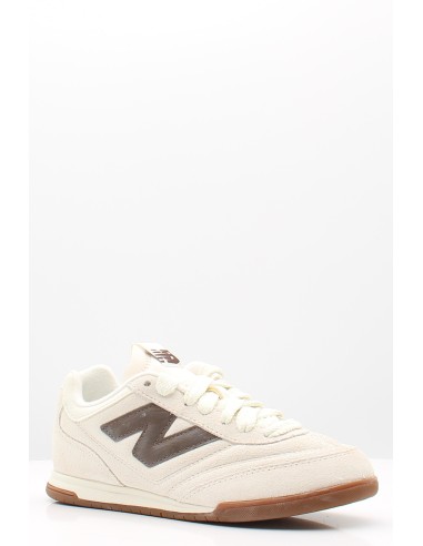 Baskets femme New Balance URC42ASM - Cuir beige et détails marron
