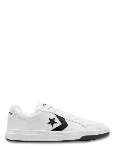 Baskets unisexes Converse Pro Blaze - Cuir blanc avec étoile noire