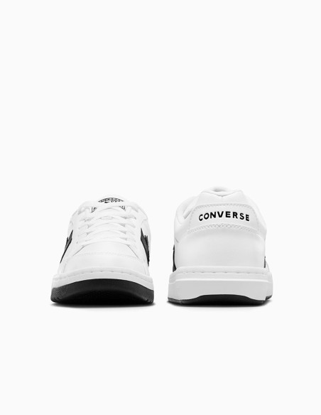 Baskets unisexes Converse Pro Blaze - Cuir blanc avec étoile noire