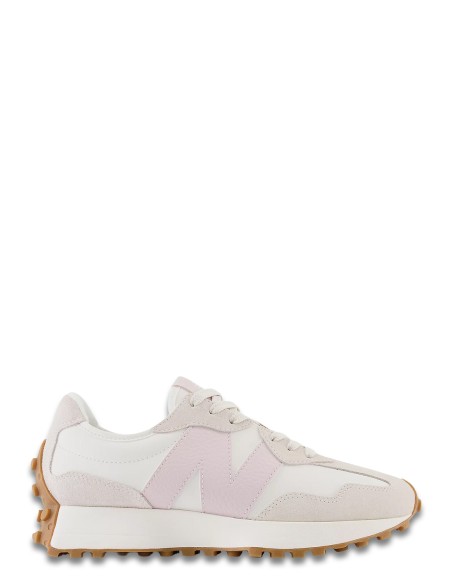 Baskets New Balance 327 Femme - Cuir blanc