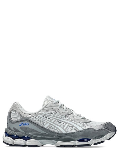 Baskets Asics gel-nyc running unisexes en gris et bleu