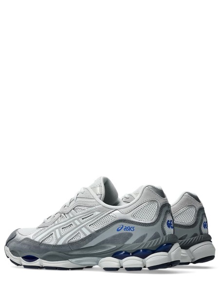 Baskets Asics gel-nyc running unisexes en gris et bleu