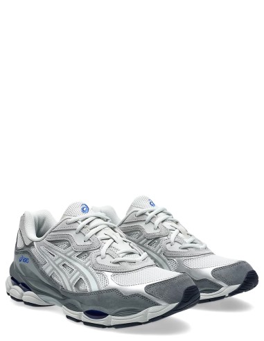 Baskets Asics gel-nyc running unisexes en gris et bleu
