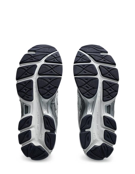 Baskets Asics gel-nyc running unisexes en gris et bleu