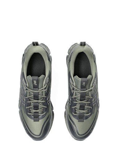 Baskets homme Asics Gel Quantum 360 VIII vert olive et noir