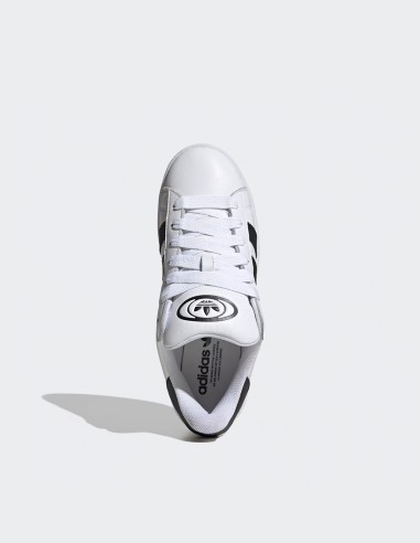 Baskets Adidas Campus '00S blanches et noires en cuir