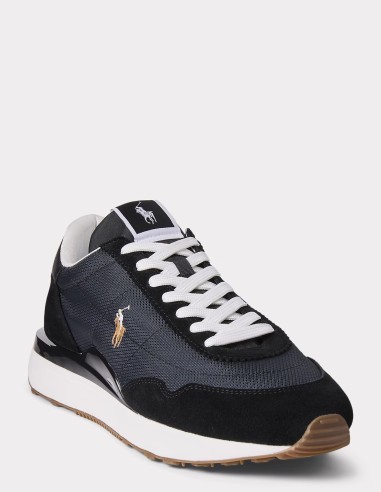 Baskets Homme Polo Ralph Lauren Train 89 Noir