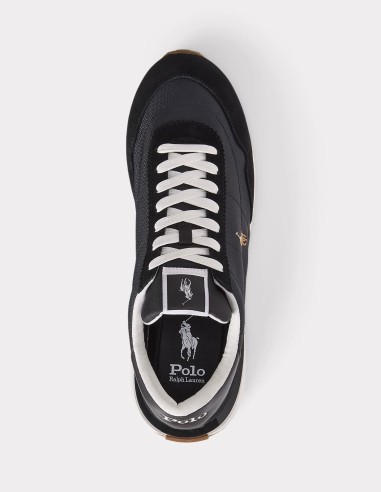 Baskets Homme Polo Ralph Lauren Train 89 Noir