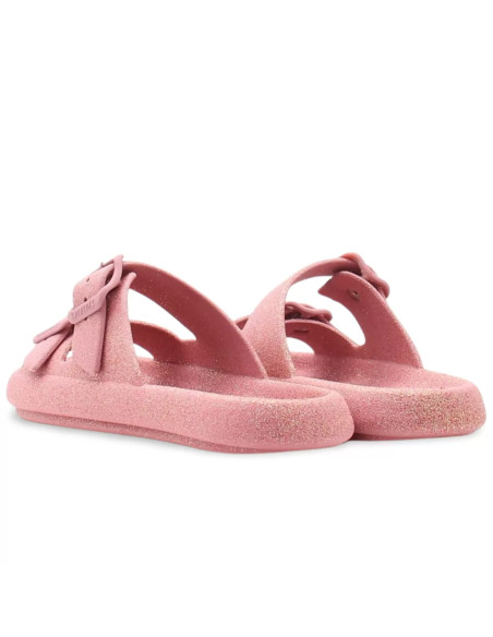 Claquettes Femme Jessy Glitter Vintage Pink