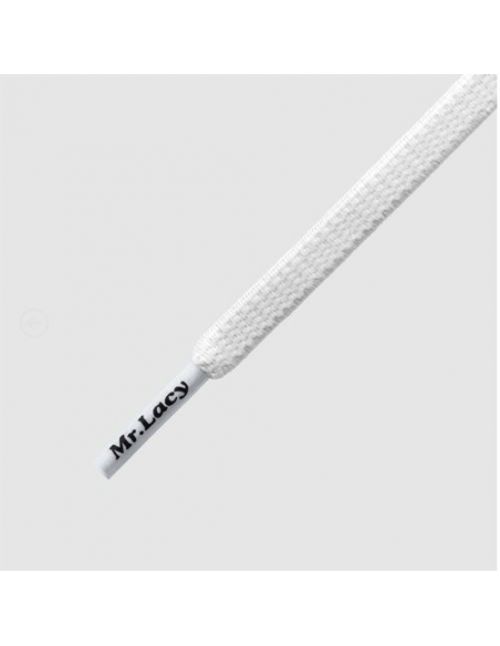 Lacets Mr. Lacy Flexies Blanc - 90cm