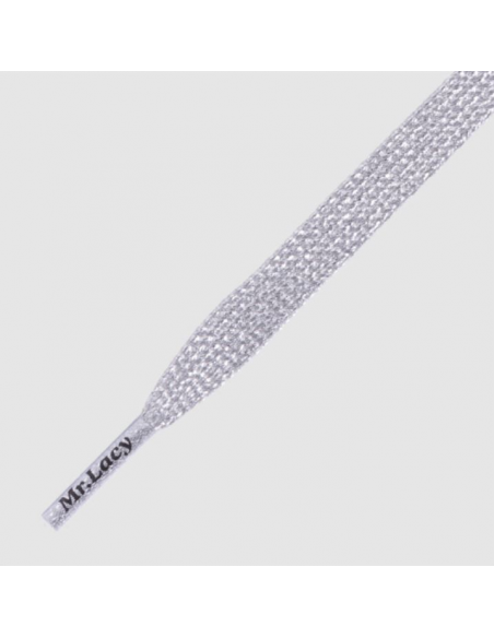 Lacets - Mr Lacy - FLATTIES SILVER