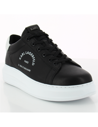 Baskets de ville homme Karl Lagerfeld kapri mens maison cuir noir