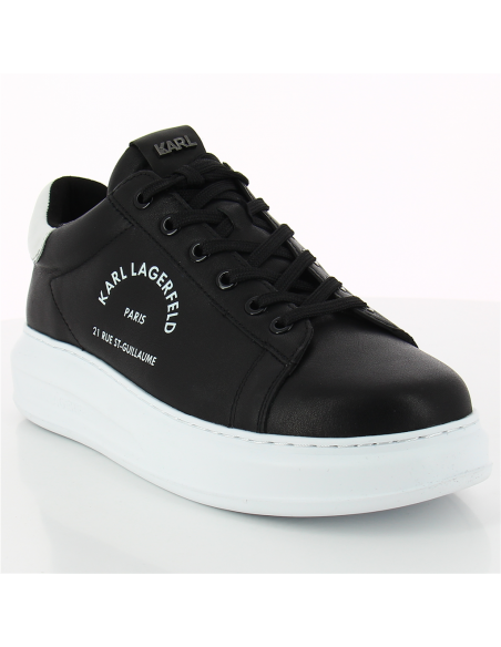 Baskets de ville homme Karl Lagerfeld kapri mens maison cuir noir