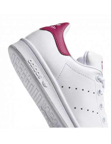 sneakers femme stan smith j blanc rose
