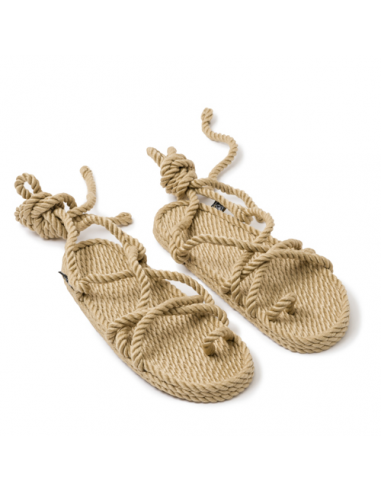 Sandales en Corde - Nomadic - Isla Beige
