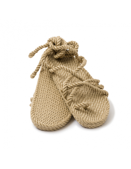 Sandales en Corde - Nomadic - Isla Beige