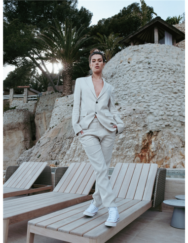 Sneakers Mixtes Converse All Star Hi Optical White M7650C